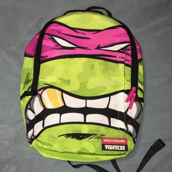 Sprayground Bags Rare Sprayground Teenage Mutant Ninja Turtles Pink